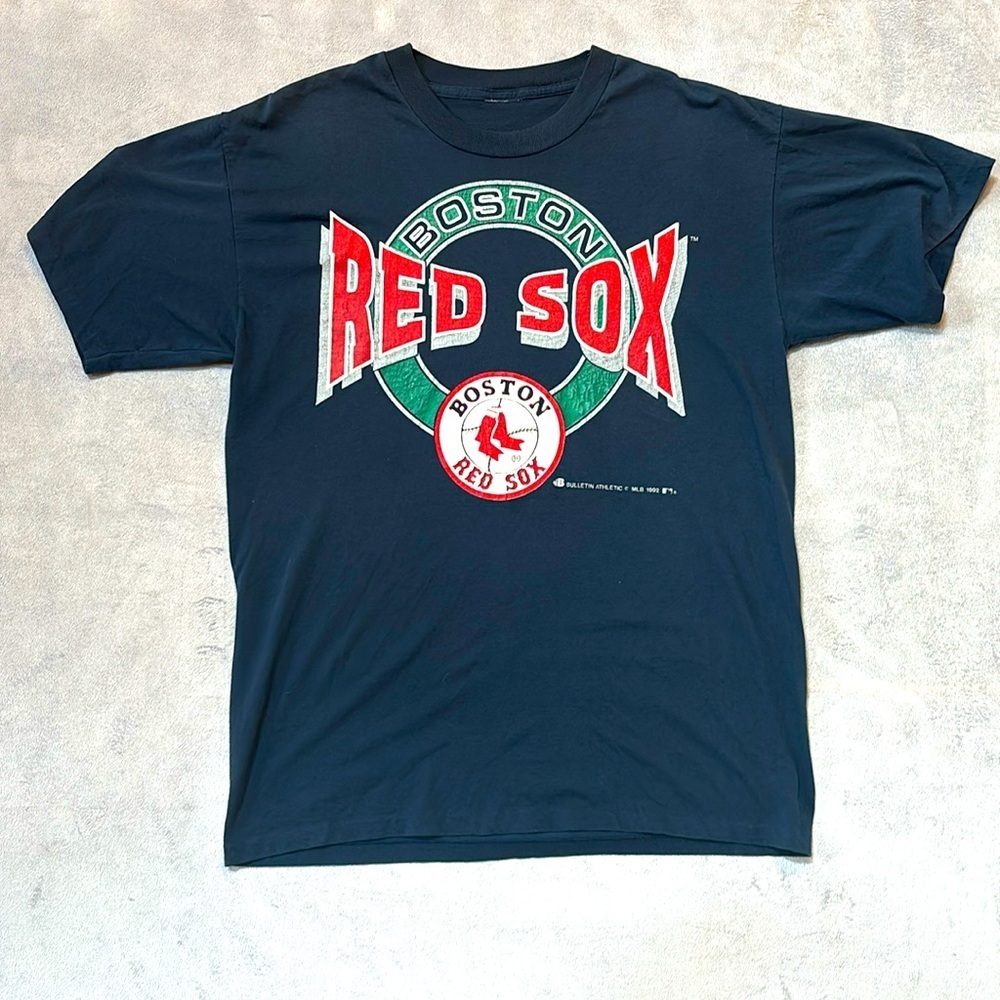 1992 Boston Red Sox Single Stitch T-Shirt Men's Medium